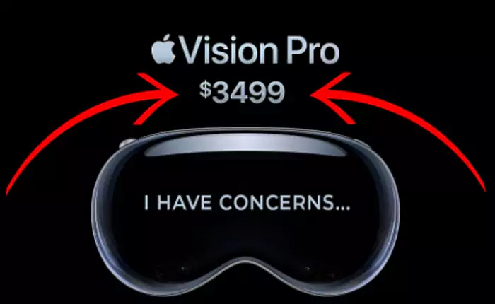 Apple Vision Pro's price
