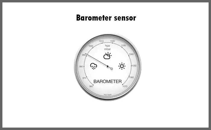 Barometer sensor