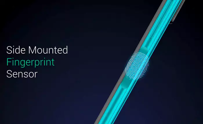 Motorola Moto E22s fingerprint