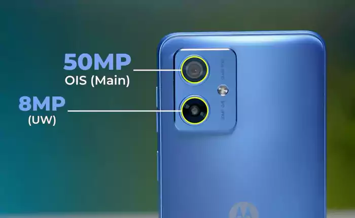 Motorola Moto G54 5G rear camera