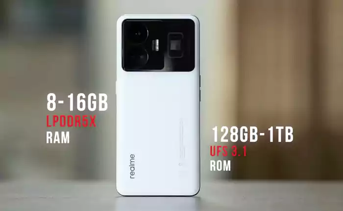 Realme GT3 RAM and ROM