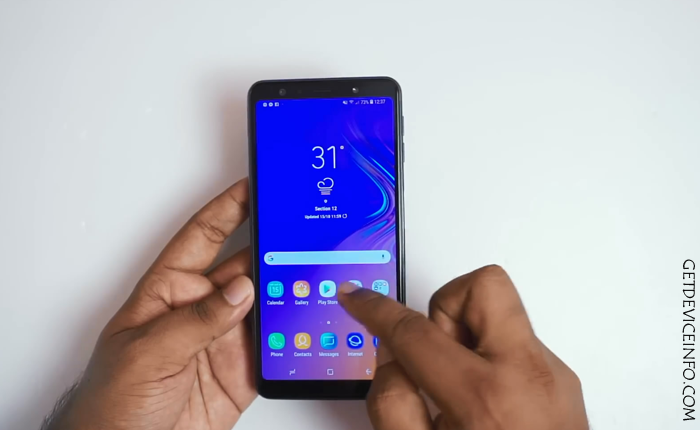 Samsung Galaxy A7 (2018) screenshoot 1