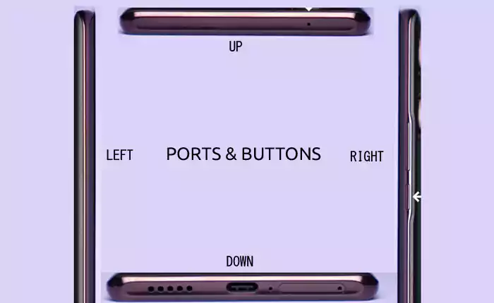 Vivo V29e Ports and Buttons