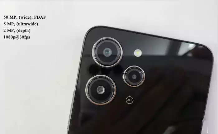 Xiaomi Redmi 12 rear camera