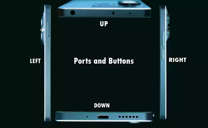Xiaomi Redmi Note 13 5G Ports and Buttons