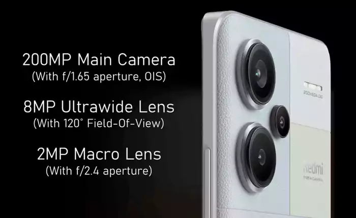 Xiaomi Redmi Note 13 Pro+ camera