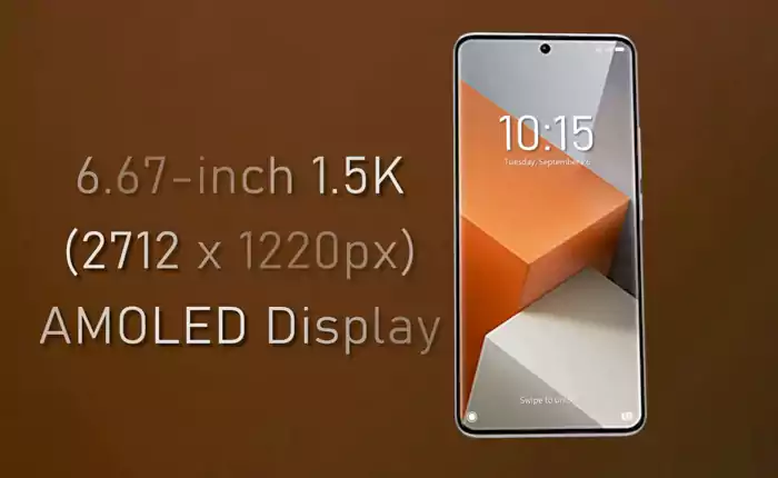 Xiaomi Redmi Note 13 Pro+ display